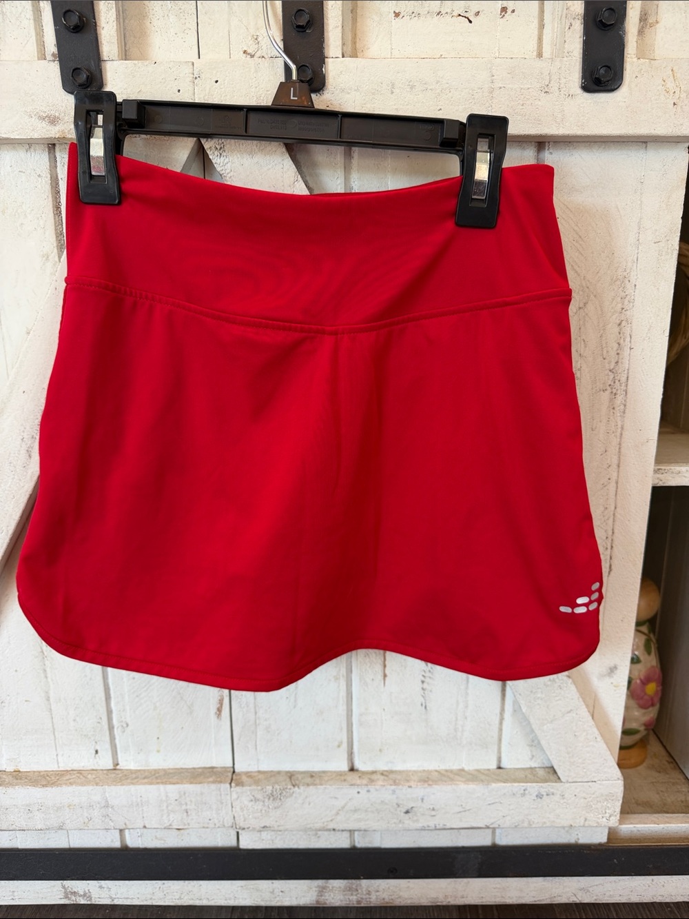 bcg Red Girls Active Skort